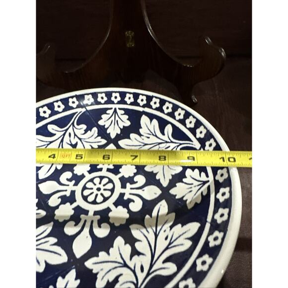 Williams Sonoma Blue & White Made in Portugal Serving Bowl Platter (560) - Picture 4 of 5